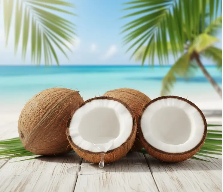 you can cook with coconut oil instead of butter. You can also drink coconut water after workouts. Additionally, you can use coconut milk in smoothies or oatmeal.